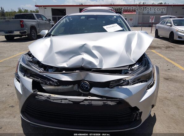 JTDBCMFE9P3008469 2023 TOYOTA COROLLA Silver Вид щитка приладів
