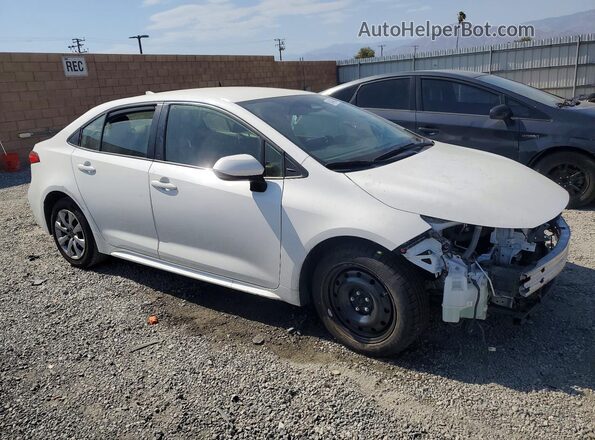 JTDBCMFE9PJ009830 2023 TOYOTA COROLLA White Przód prawy