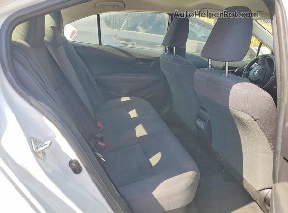 JTDBCMFE9PJ009830 2023 TOYOTA COROLLA White Widok tylnych siedzeń