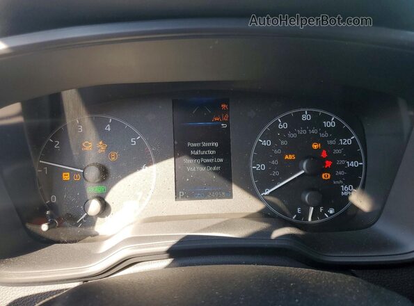 JTDBCMFE9R3036310 2024 TOYOTA COROLLA Blue Vista del cuadro de instrumentos