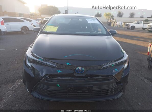 JTDBCMFE9R3062518 2024 TOYOTA COROLLA Black Vista del cuadro de instrumentos