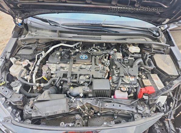 JTDBCMFE9RJ018319 2024 TOYOTA COROLLA Black Սալոնի հետևի տեսք