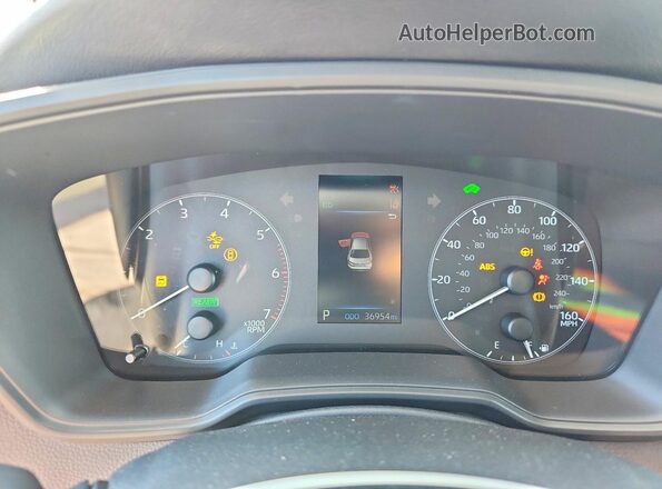 JTDBCMFE9S3100156 2025 TOYOTA COROLLA Black Սարքավորումների վահանակի տեսք