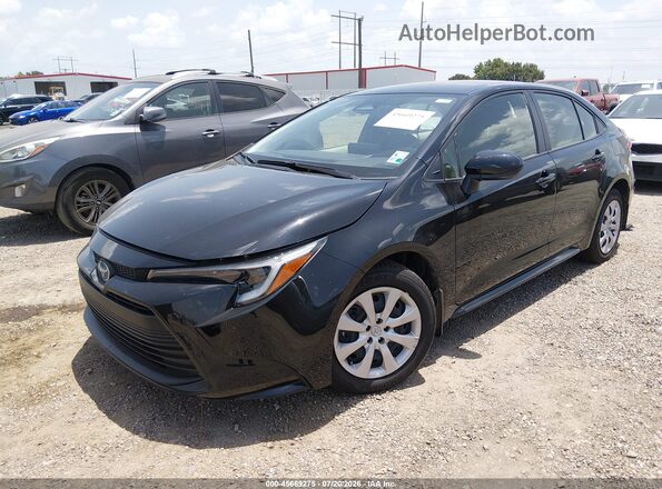 JTDBCMFE9S3102232 2025 TOYOTA COROLLA Black Vista tres cuartos delantera izquierda