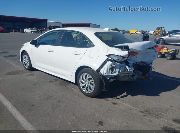 JTDBCMFE9SJ039659 2025 TOYOTA COROLLA White Trasero izquierdo