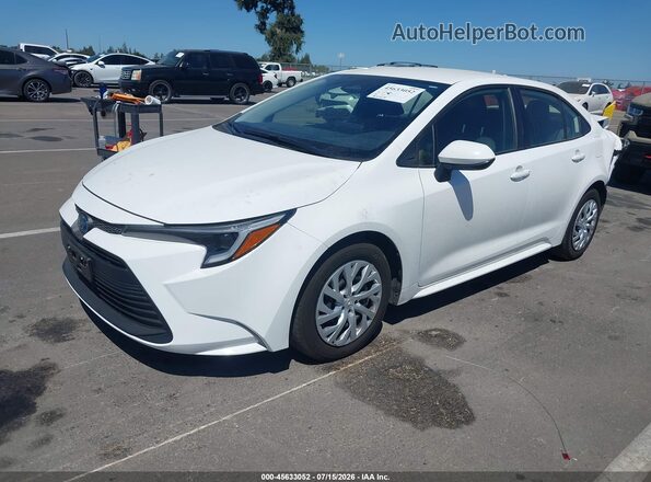 JTDBCMFE9SJ039659 2025 TOYOTA COROLLA White Vista tres cuartos delantera izquierda