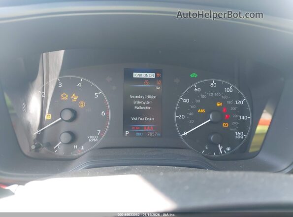 JTDBCMFE9SJ039659 2025 TOYOTA COROLLA White Vista de los asientos traseros