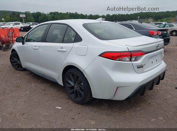 JTDBCMFE9T3129755 2026 TOYOTA COROLLA HYBRID White Tył lewy