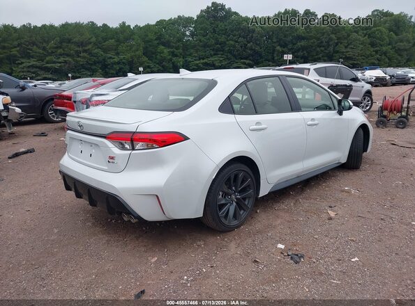 JTDBCMFE9T3129755 2026 TOYOTA COROLLA HYBRID White Tył prawy