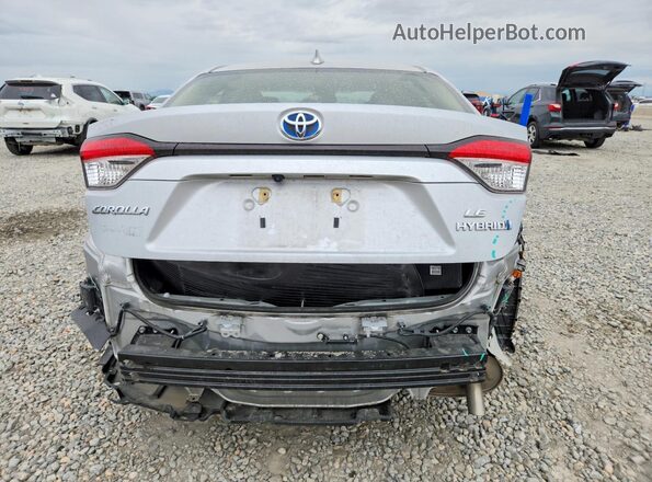 JTDBCMFEXRJ024551 2024 TOYOTA COROLLA Silver Vista trasera