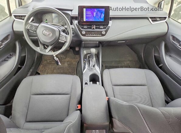 JTDBCMFEXRJ024551 2024 TOYOTA COROLLA Silver Vista del salpicadero