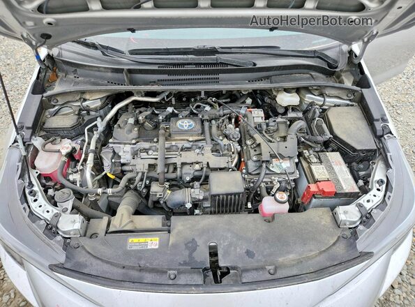 JTDBCMFEXRJ024551 2024 TOYOTA COROLLA Silver Vista interior trasera