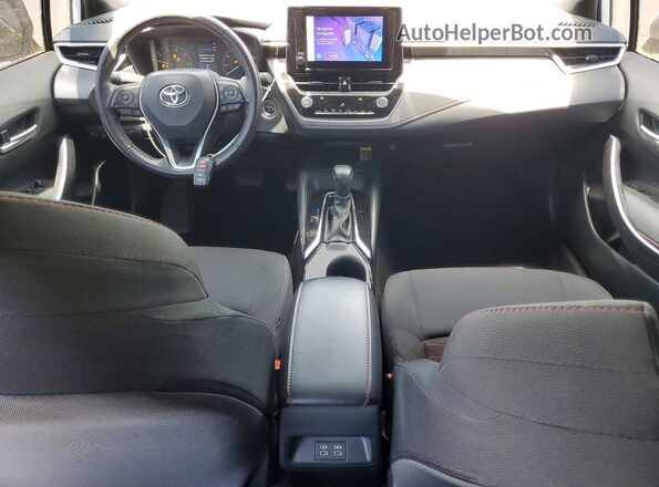 JTDBCMFEXRJ028177 2024 TOYOTA COROLLA White Առջևի վահանակի տեսք