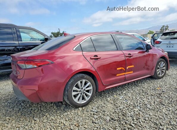 JTDBCMFEXS3070309 2025 TOYOTA COROLLA Red Հետևի աջ