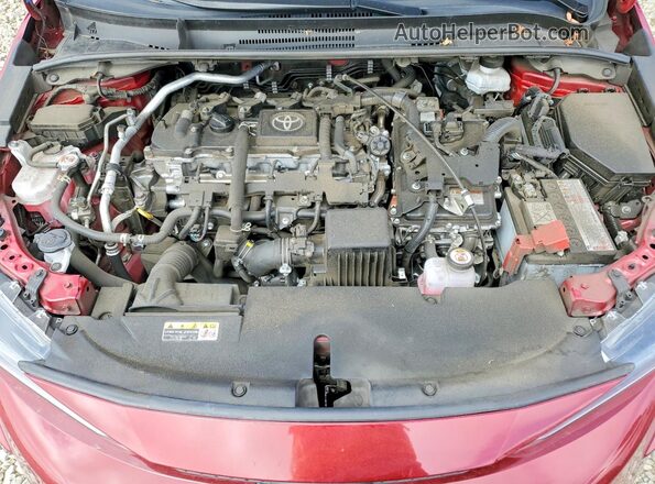 JTDBCMFEXS3070309 2025 TOYOTA COROLLA Red Սալոնի հետևի տեսք