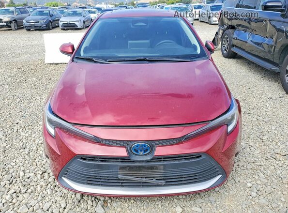 JTDBCMFEXS3070309 2025 TOYOTA COROLLA Red Դիմացի տեսք