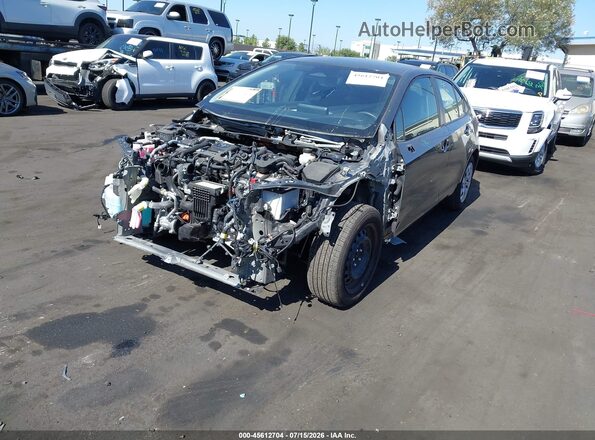 JTDBCMFEXS3072299 2025 TOYOTA COROLLA Gray Առջևի ձախ երեք քառորդ տեսարան