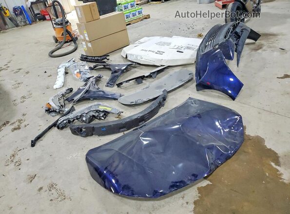 JTDBCMFEXS3107892 2025 TOYOTA COROLLA Blue Вид підкапотного простору