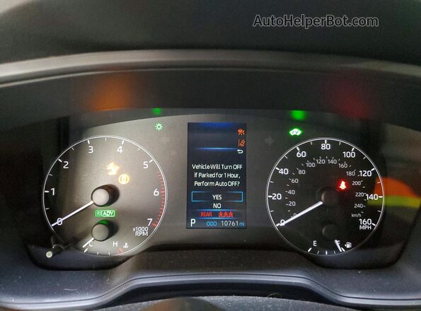 JTDBCMFEXS3107892 2025 TOYOTA COROLLA Blue Вид щитка приладів