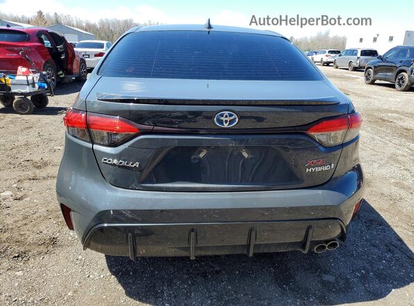 JTDBDMHE0P3004000 2023 TOYOTA COROLLA Gray Հետևի տեսք