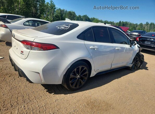 JTDBDMHE0S3019539 2025 TOYOTA COROLLA White Задня права чверть