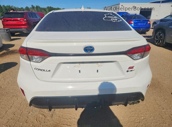 JTDBDMHE0S3019539 2025 TOYOTA COROLLA White Вид ззаду