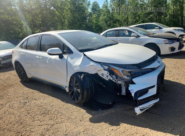 JTDBDMHE0S3019539 2025 TOYOTA COROLLA White Передня права чверть