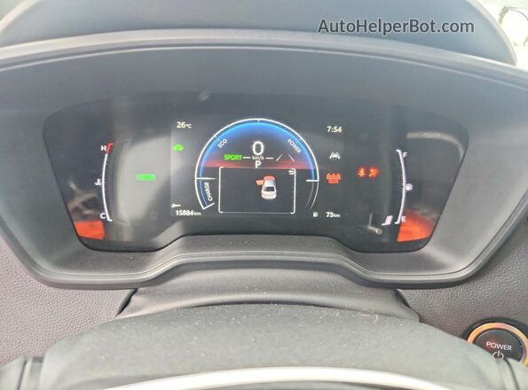 JTDBDMHE0S3020089 2025 TOYOTA COROLLA Gray Սարքավորումների վահանակի տեսք