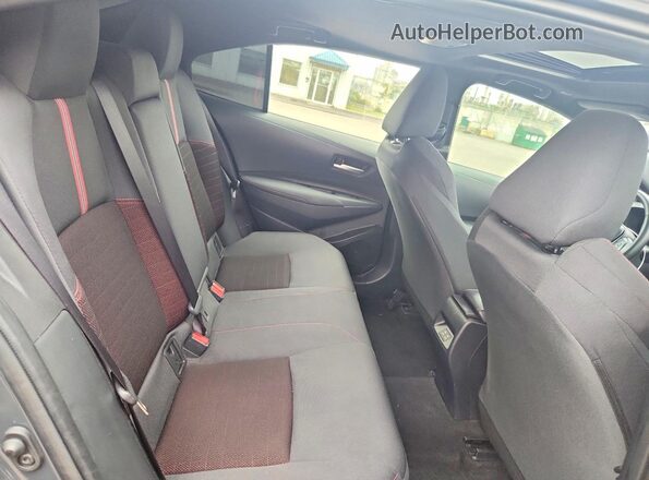 JTDBDMHE0S3020089 2025 TOYOTA COROLLA Gray Հետևի նստատեղերի տեսք