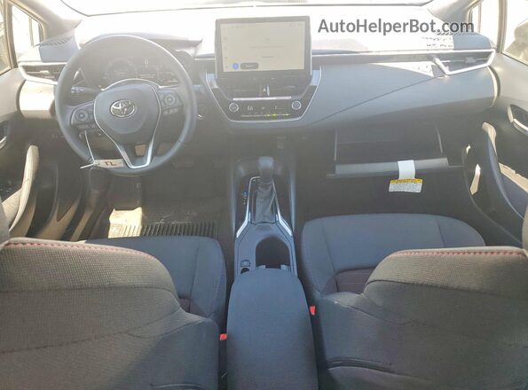 JTDBDMHE0T3030770 2026 TOYOTA COROLLA Silver Вид панелі приладів