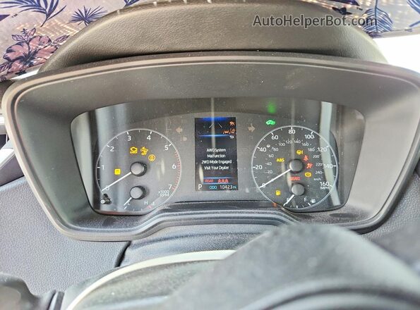 JTDBDMHE2R3010271 2024 TOYOTA COROLLA Серый Вид щитка приборов