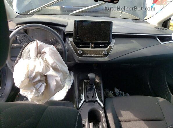 JTDBDMHE2S3018117 2025 TOYOTA COROLLA Charcoal Dashboard view