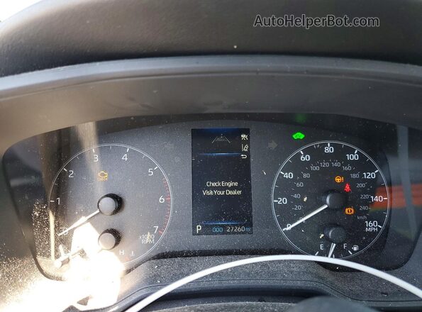 JTDBDMHE3PJ002463 2023 TOYOTA COROLLA Silver Սարքավորումների վահանակի տեսք
