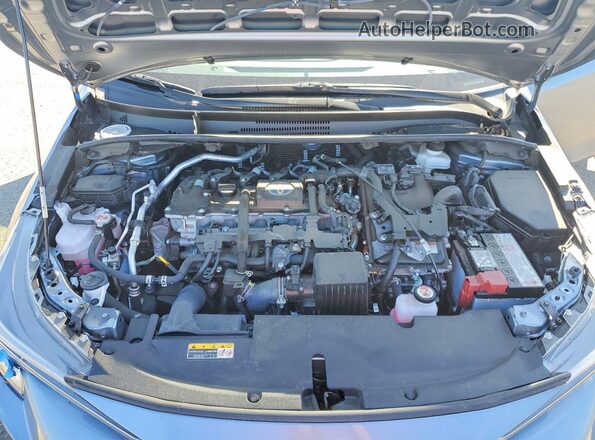 JTDBDMHE3PJ002463 2023 TOYOTA COROLLA Silver Սալոնի հետևի տեսք