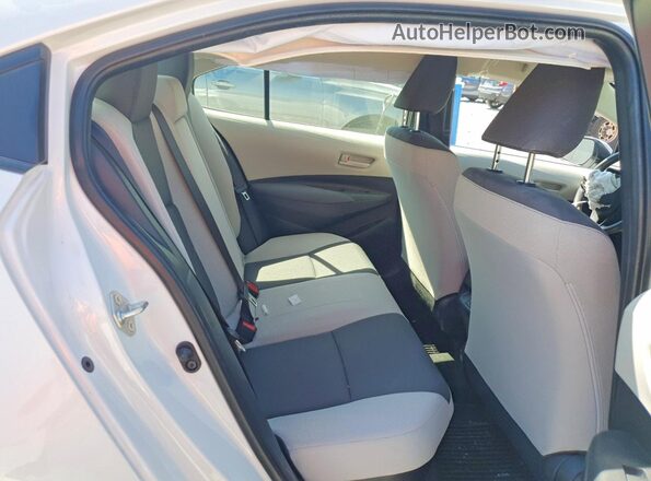 JTDBDMHE3S3022967 2025 TOYOTA COROLLA White Вид задніх сидінь