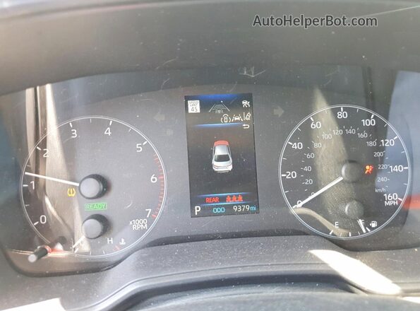 JTDBDMHE3S3022967 2025 TOYOTA COROLLA White Вид щитка приладів