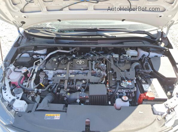 JTDBDMHE3S3022967 2025 TOYOTA COROLLA White Вид задньої частини салону