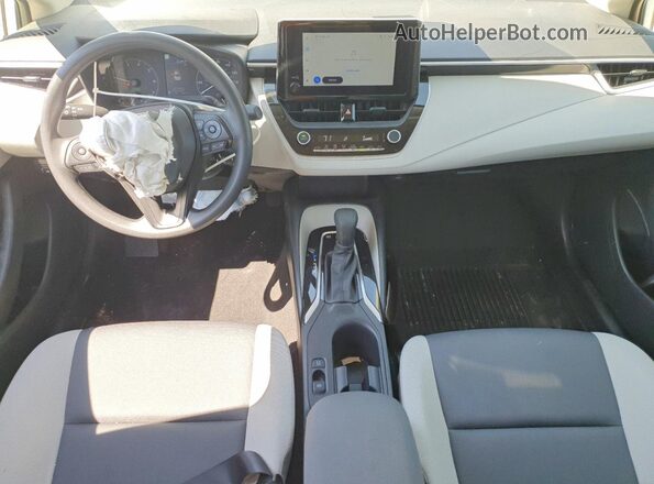 JTDBDMHE3S3022967 2025 TOYOTA COROLLA White Вид панелі приладів