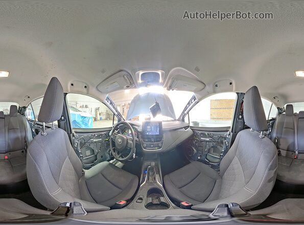JTDBDMHE5P3002193 2023 TOYOTA COROLLA Teal 360 interior view