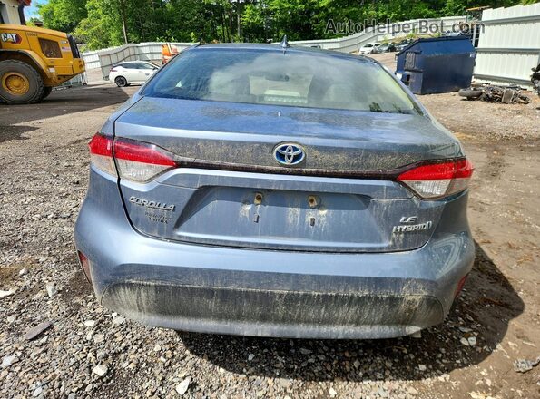 JTDBDMHE5PJ001251 2023 TOYOTA COROLLA Blue უკანა ხედი