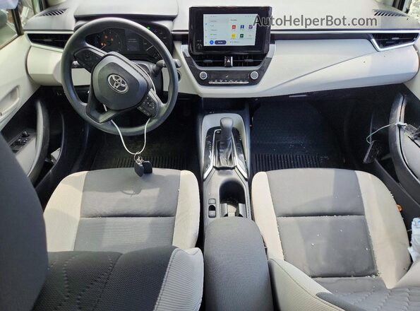 JTDBDMHE5PJ001251 2023 TOYOTA COROLLA Blue წინა პანელის ხედი