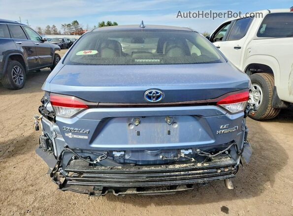 JTDBDMHE5RJ008641 2024 TOYOTA COROLLA Blue Widok z tyłu