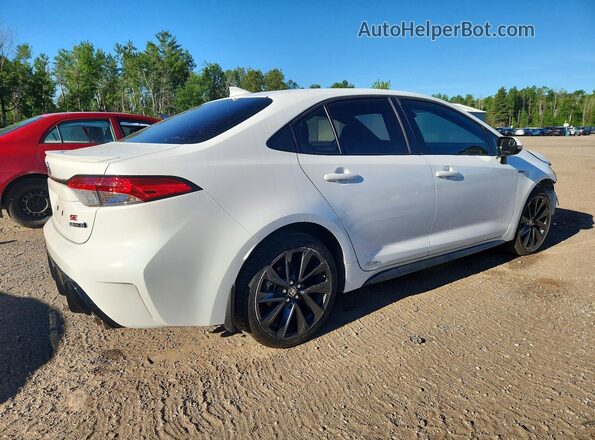 JTDBDMHE5RJ008882 2024 TOYOTA COROLLA White Հետևի աջ