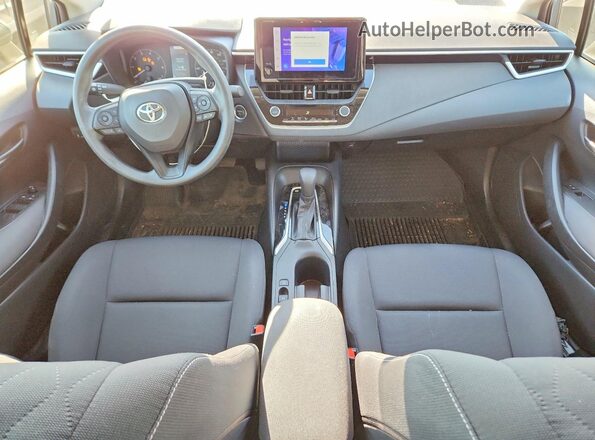 JTDBDMHE6P3004552 2023 TOYOTA COROLLA Blue Widok deski rozdzielczej