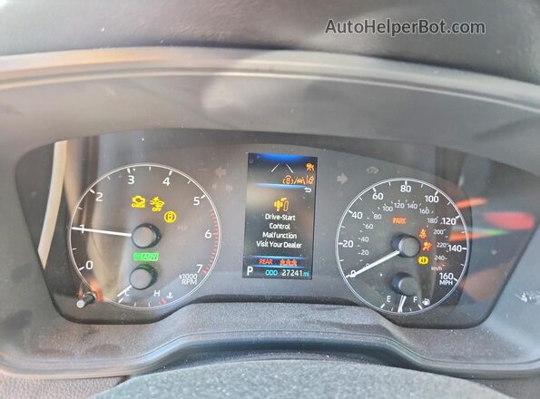 JTDBDMHE6P3004552 2023 TOYOTA COROLLA Blue Widok zestawu wskaźników