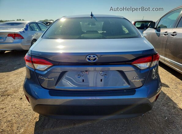 JTDBDMHE6P3004552 2023 TOYOTA COROLLA Blue Widok z tyłu