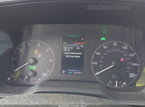 JTDBDMHE6P3007158 2023 TOYOTA COROLLA Серый Вид задних сидений