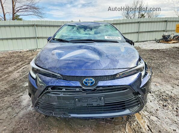 JTDBDMHE6S3023434 2025 TOYOTA COROLLA Blue Vista frontal