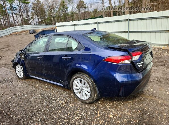 JTDBDMHE6S3023434 2025 TOYOTA COROLLA Blue Trasero izquierdo