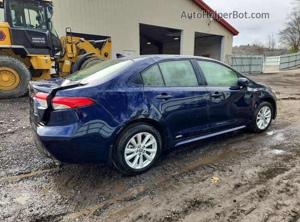 JTDBDMHE6S3023434 2025 TOYOTA COROLLA Blue Trasero derecho